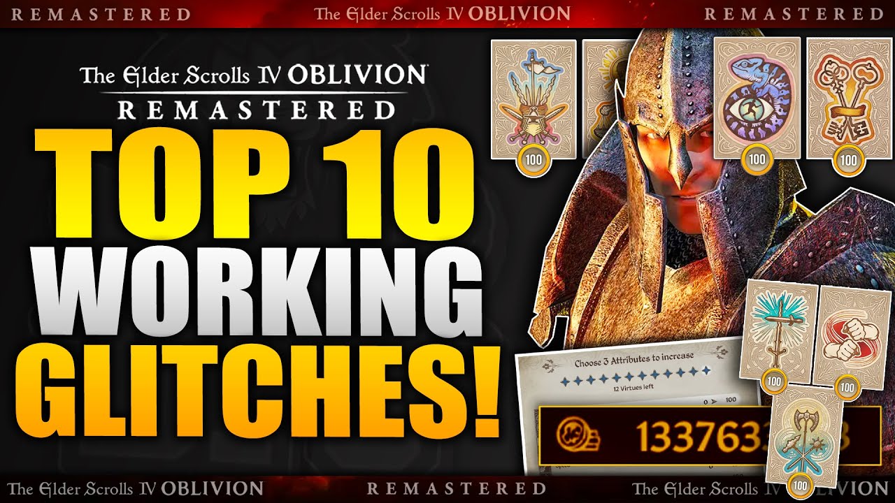 Top 10 GLITCHES in Oblivion Remastered that still Work After Patch