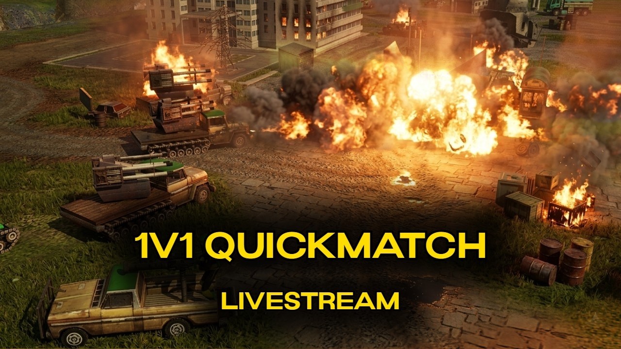 C&C Generals Zero Hour Stream // BACK TO QUICKMATCH, CLIMBING TO 2500
