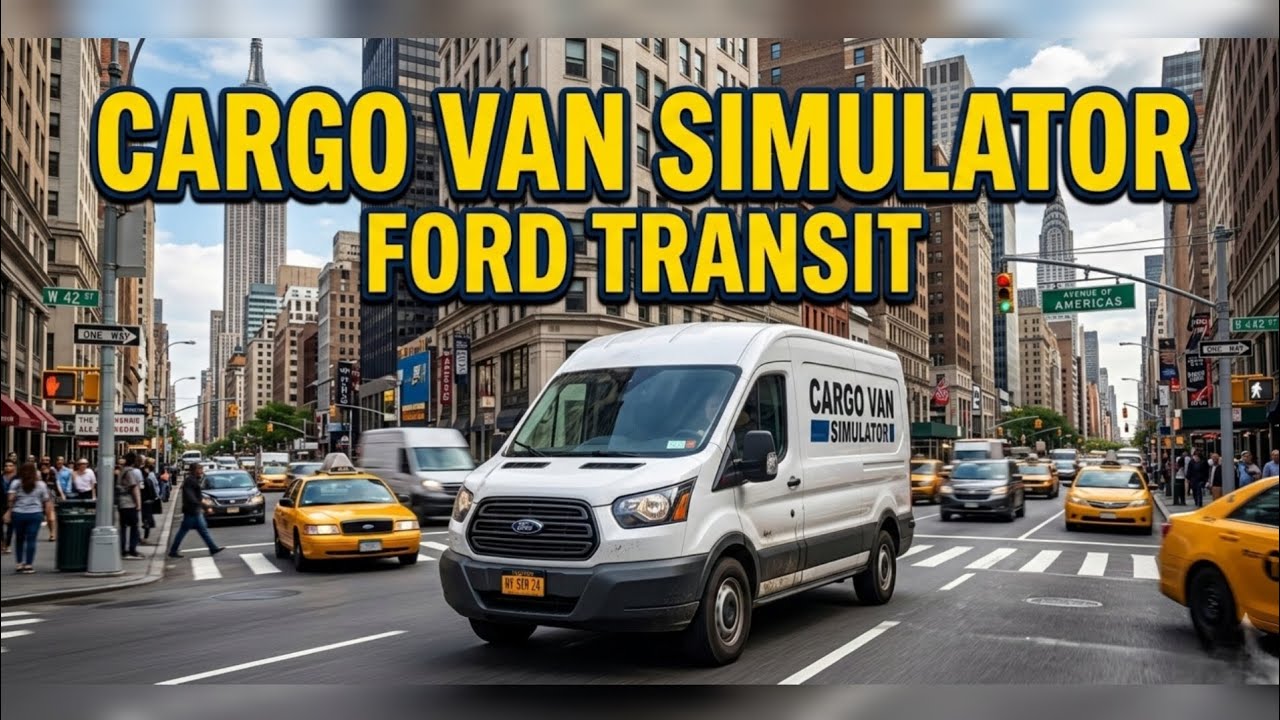 Cargo Van Simulator Gameplay (Ford Transit) EP2. 