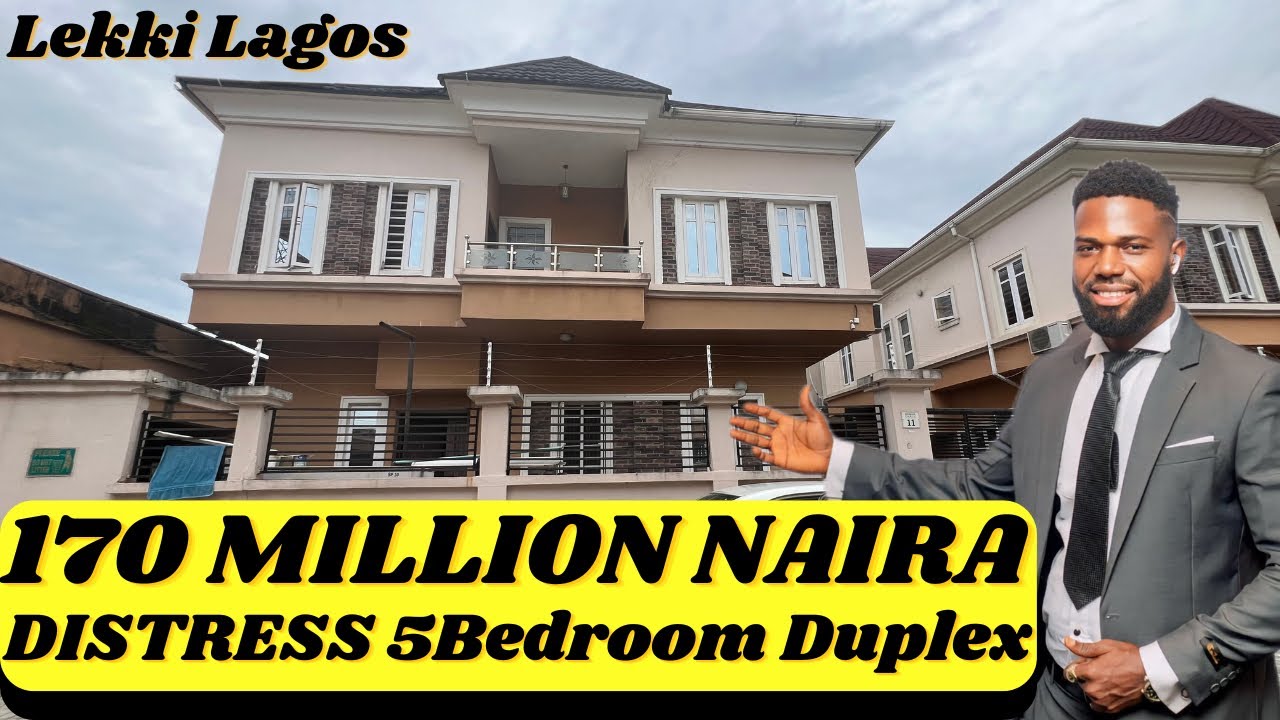 Distress Sale! Stunning 5 Bedroom Duplex in Lekki, Lagos - Act Fast!