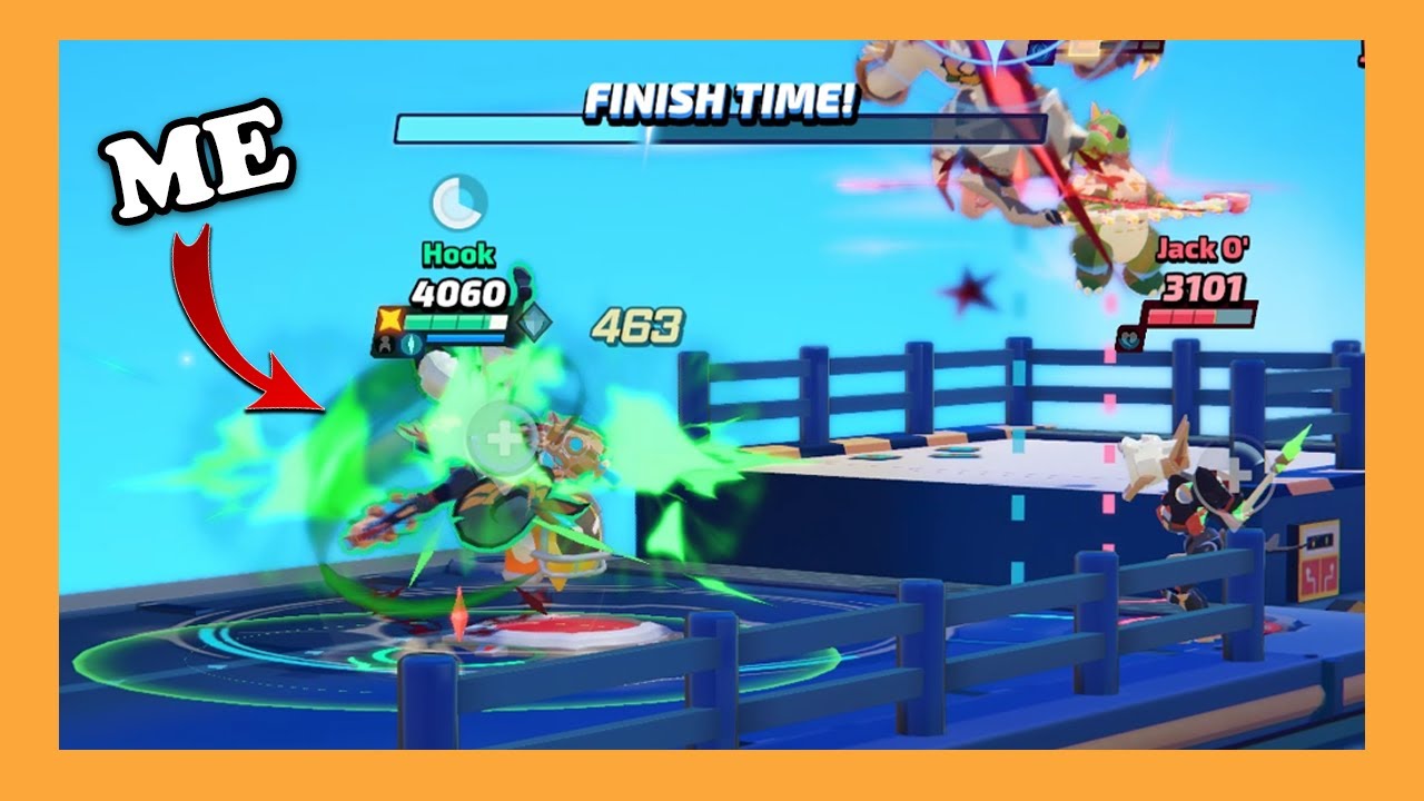 THE PERFECT HOOK GAME, 0 DMG TAKEN - SMASH LEGENDS