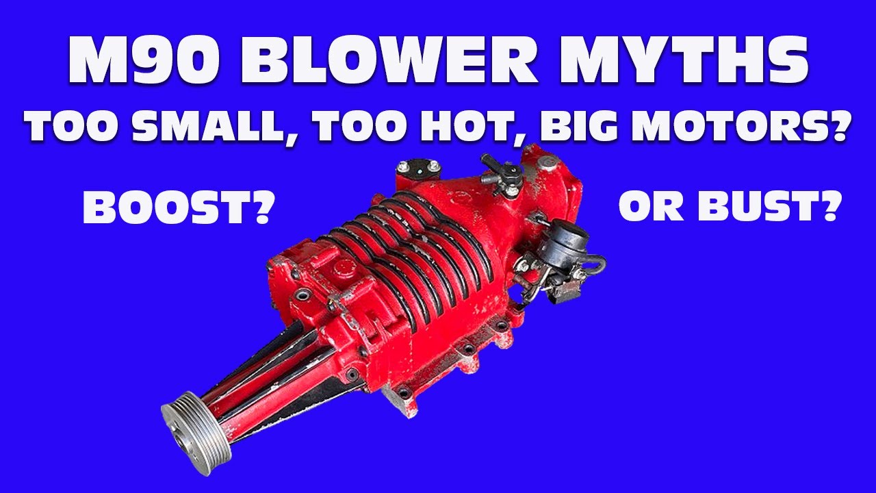 МИФЫ О МОЩНОСТИ НАГНЕТАТЕЛЯ M90! ОН СЛИШКОМ МАЛ? ОН СЛИШКОМ ГОРЯЧИЙ? МОЖНО ЛИ ПОДКЛЮЧИТЬ ЕГО К МО...