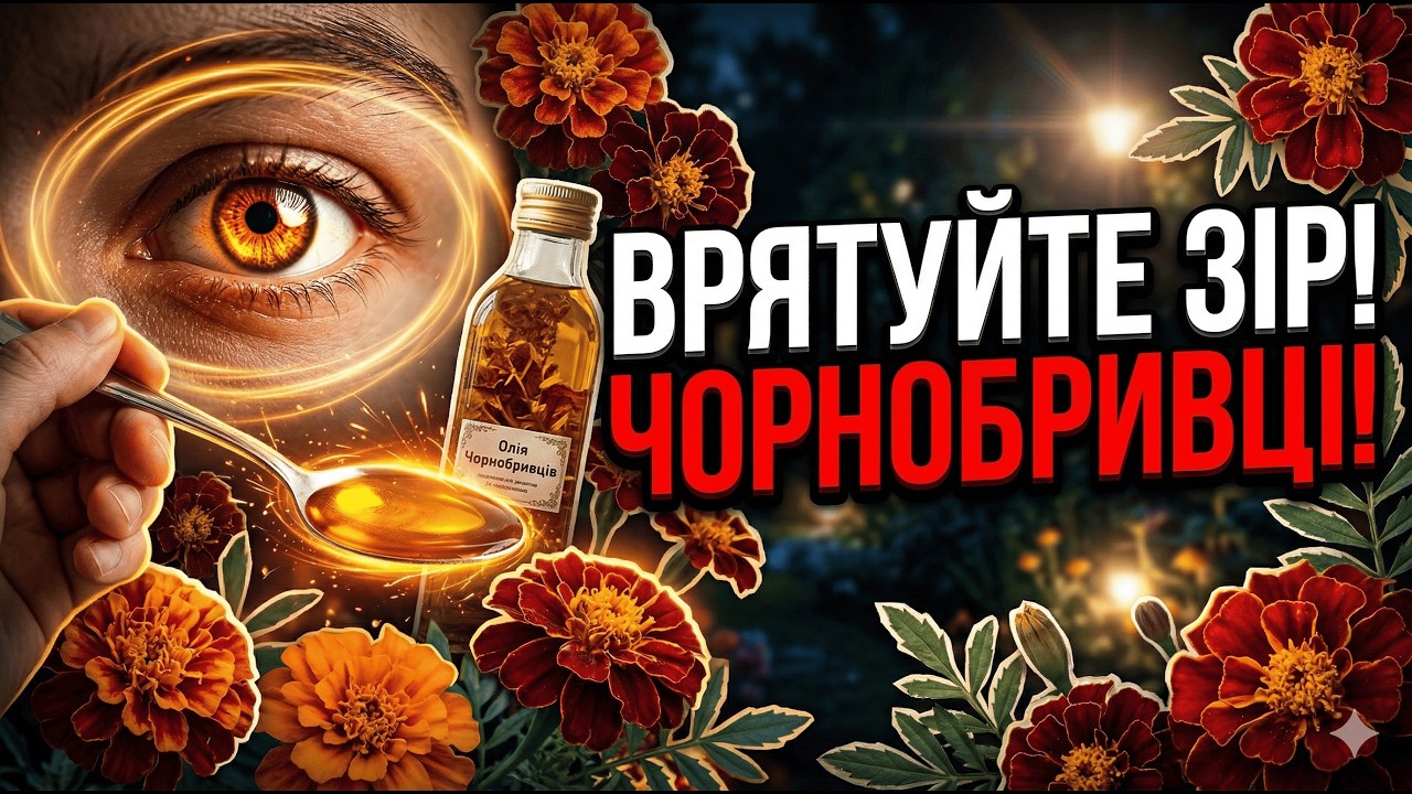 ОДНА ЛОЖКА на день, і ви ЗАБУДЕТЕ про проблеми з очима! Цей забутий РЕЦЕПТ має знати КОЖЕН.