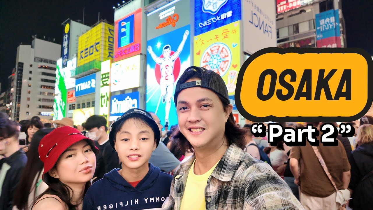 Exploring Dotonbori | Street Food |Holiday Inn Namba | Osaka | Part 2
