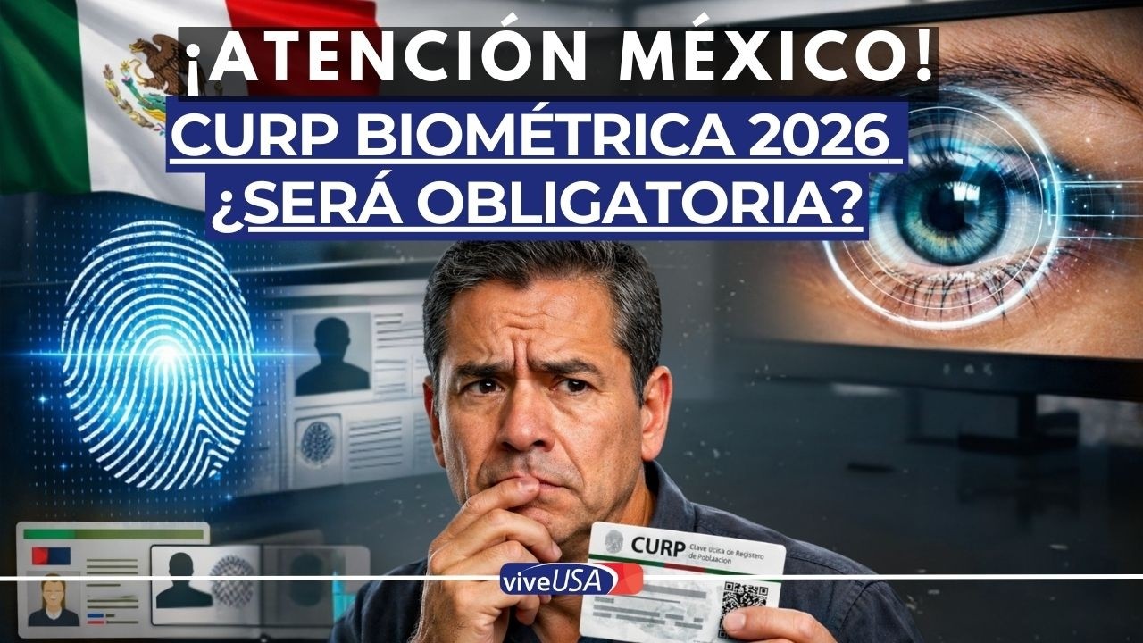 ¡NUEVA CURP BIOMÉTRICA 2026! ¿Es obligatoria? Todo lo que debes saber antes de tramitarla