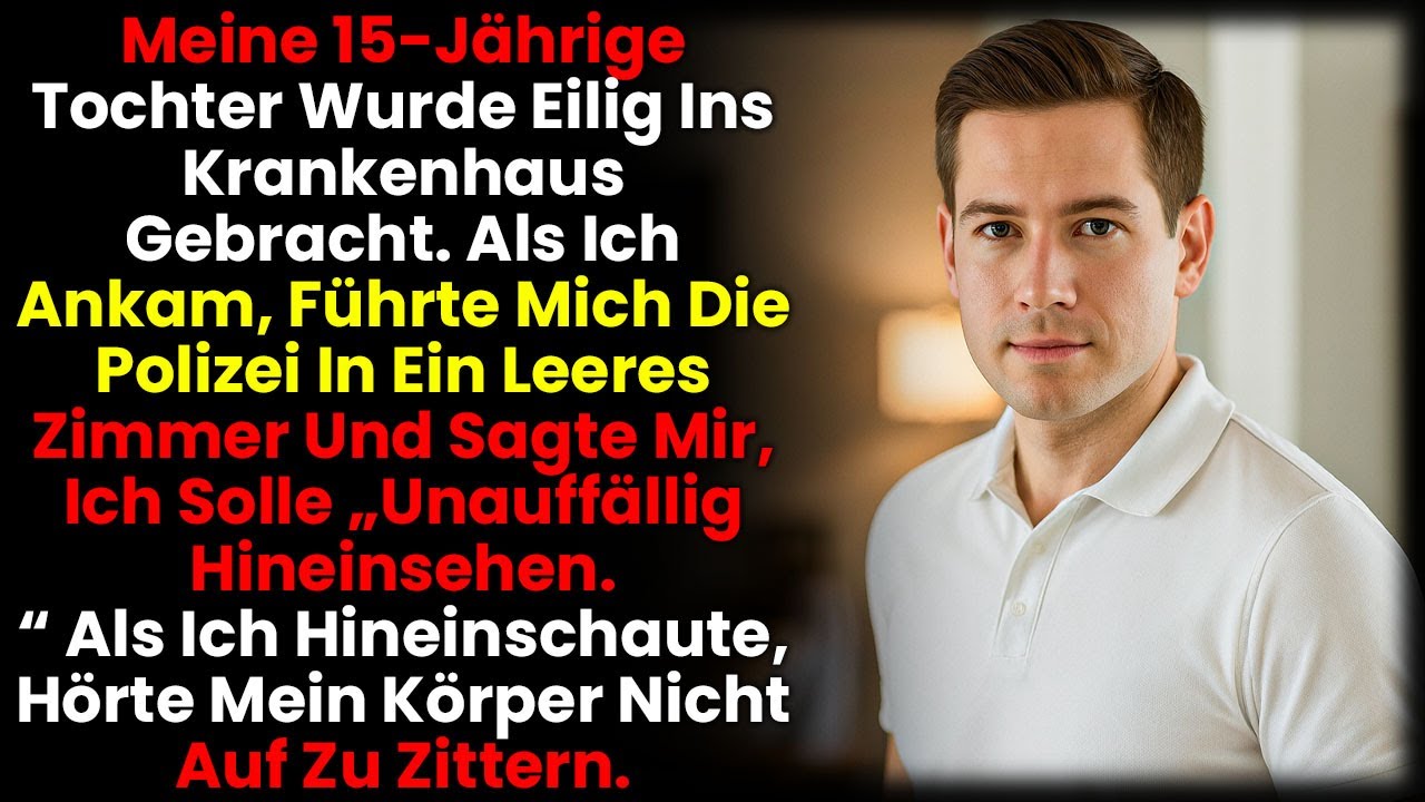 Als Ich Im Krankenhaus Ankam, Flüsterte Die Polizei: ‚Sehen Sie Lieber Heimlich Nach‘