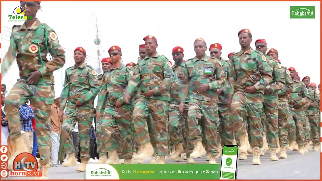 Ciidamada Qalabka Sida Ee Puntland Oo Gaada Ka Ciyaar Kusoo Bandhigay 1august