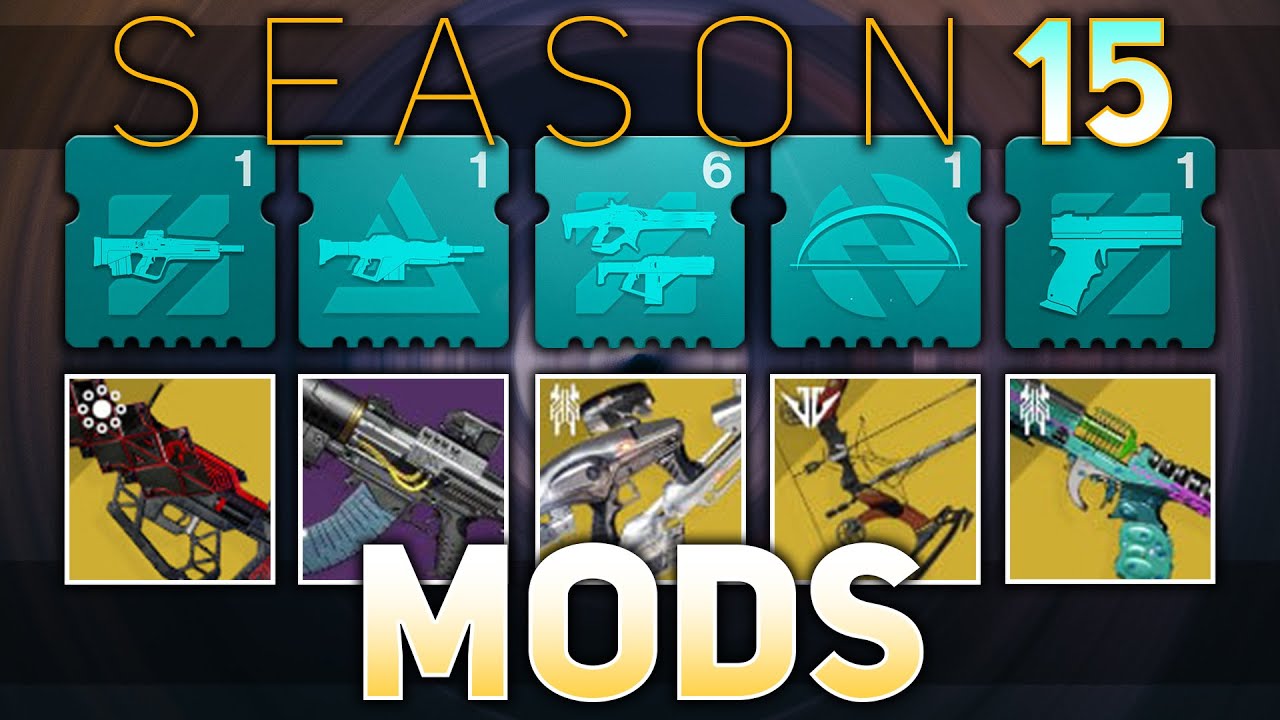 Season 15 Artifact Mods (Swords, Fusions, & Pulse Rifles!) | Destiny 2 Season 15
