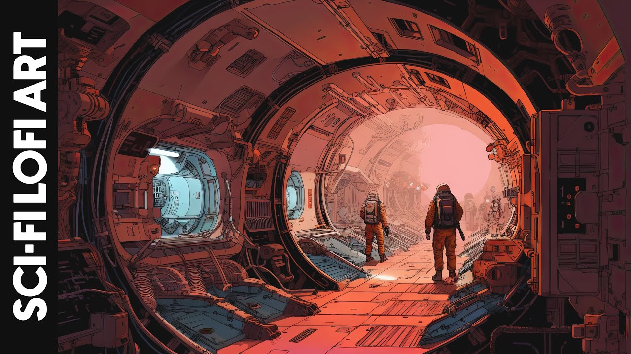 Sci Fi Lofi Art | Out of This World Concept Art and Lofi Beats