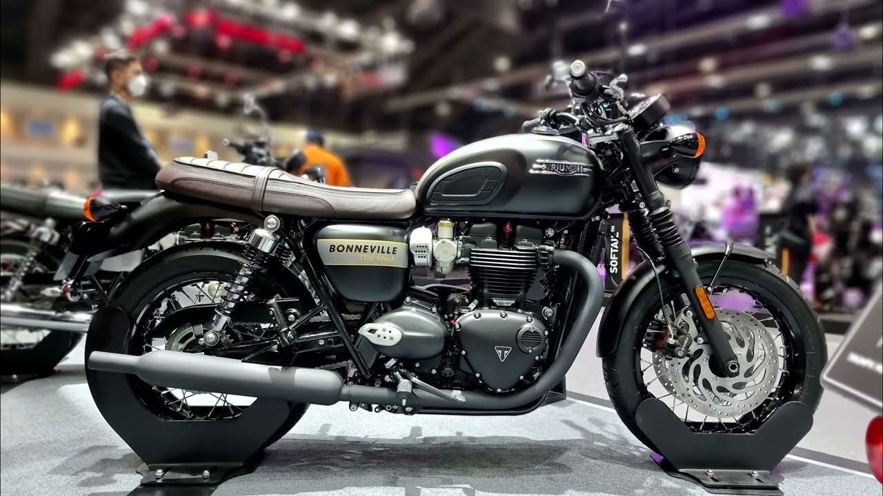 Triumph BONNEVILLE T120 Black Gold Line Edition