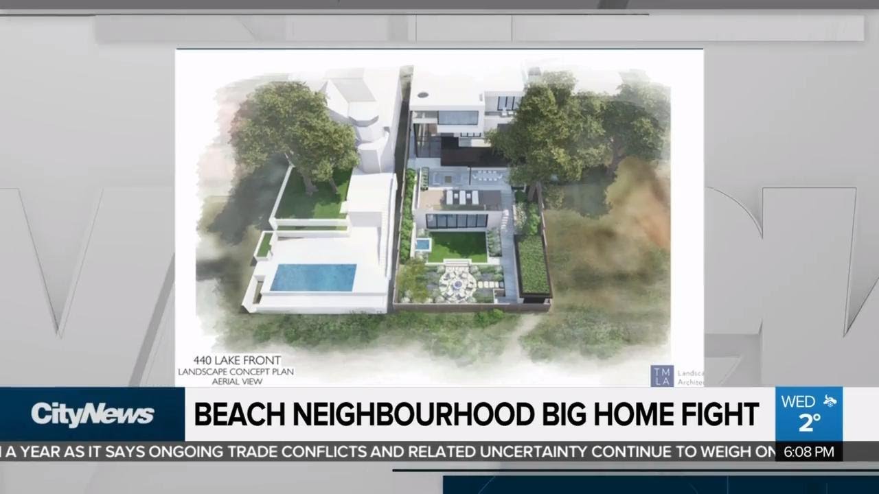 Residents object to plans for Beaches &lsquo;monster homes&rsquo;