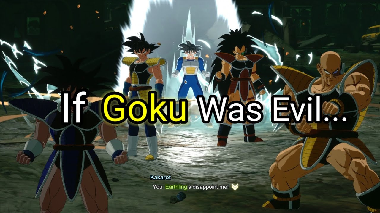 Dragon Ball Sparking Zero Custom Battle | If Goku Was Evil!