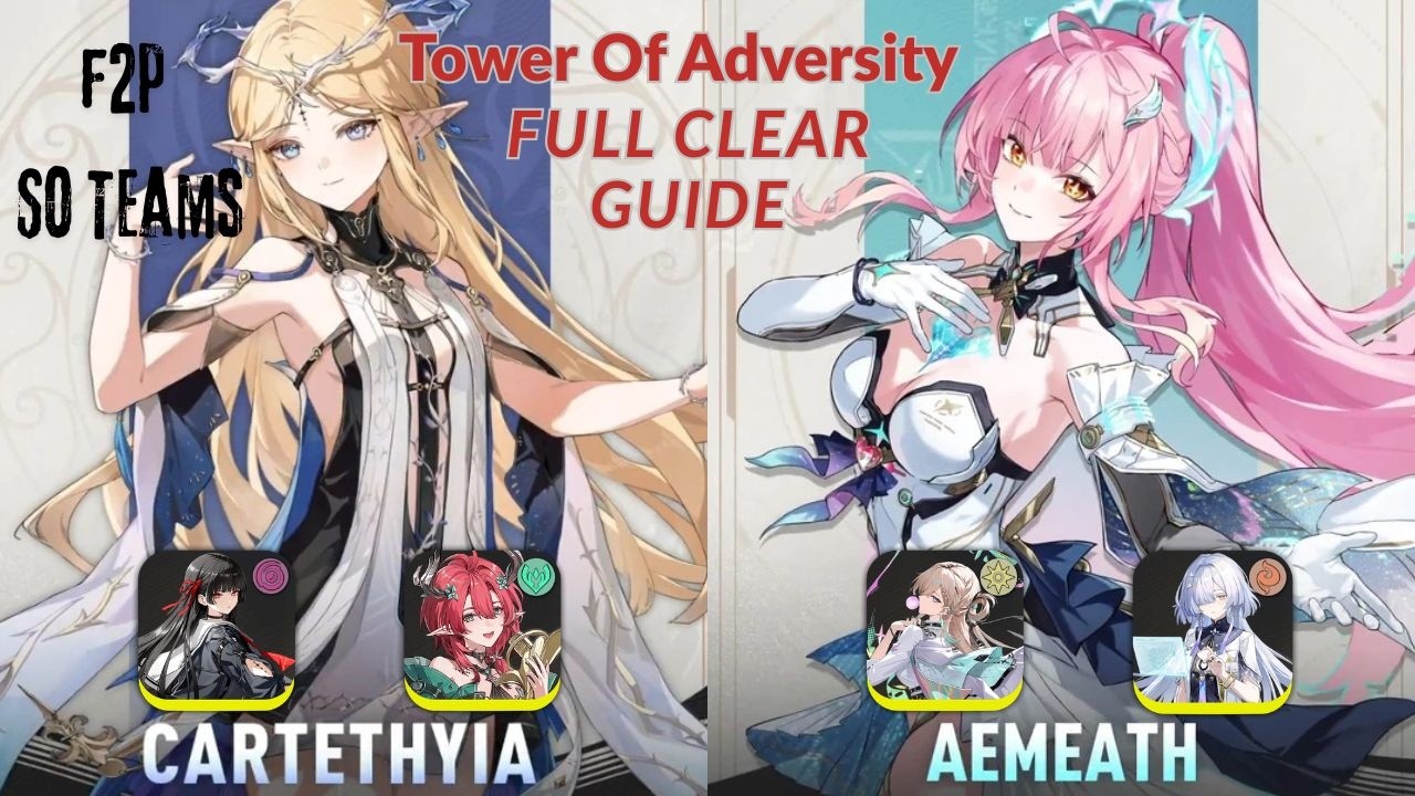 F2P S0 Cartethyia S0 Aemeath Team Rotation | TOA Full Clear | Wuthering Waves 3.1