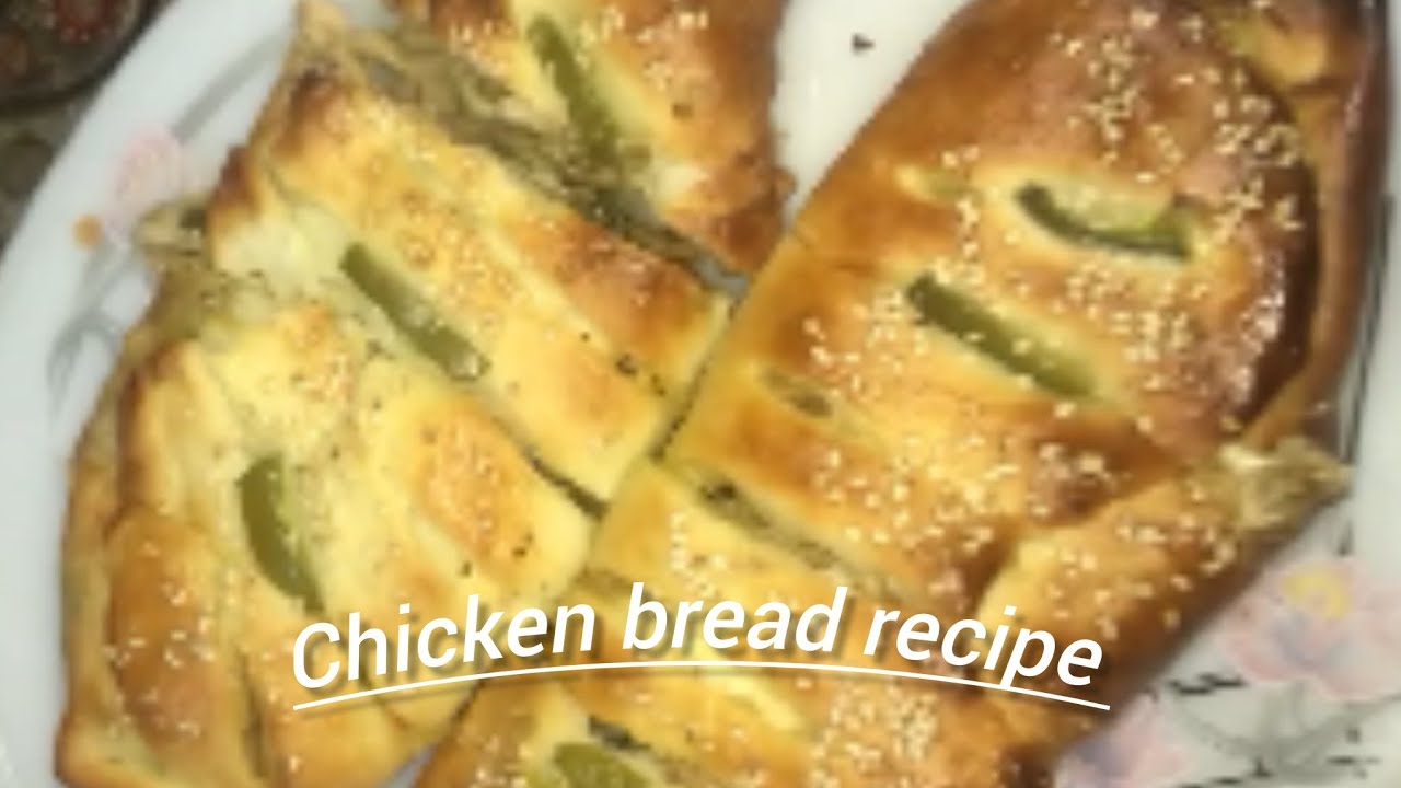 Chicken bread recipe💗🤌🏻