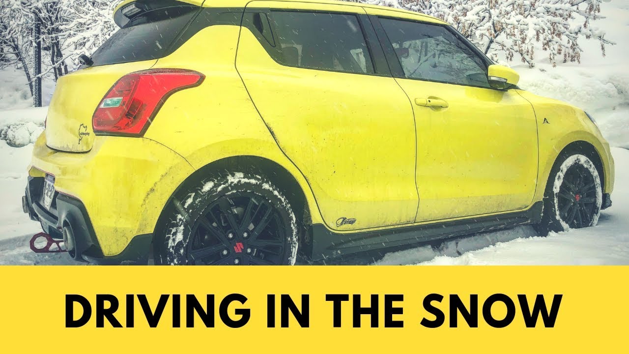 Manejando mi Suzuki Swift Sport en la nieve en Utah | Swift Diaries