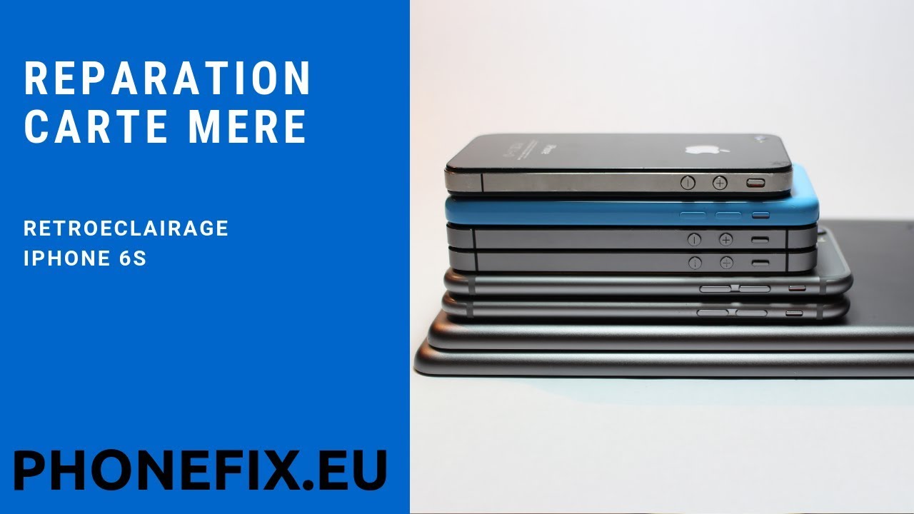 Réparation microsoudure Retroeclairage Iphone 6S - Luminosité écran Iphone