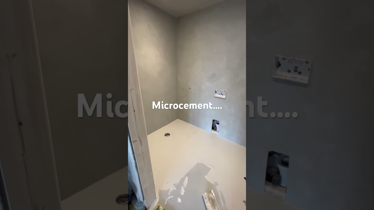 Microcement wetroom #UKBG