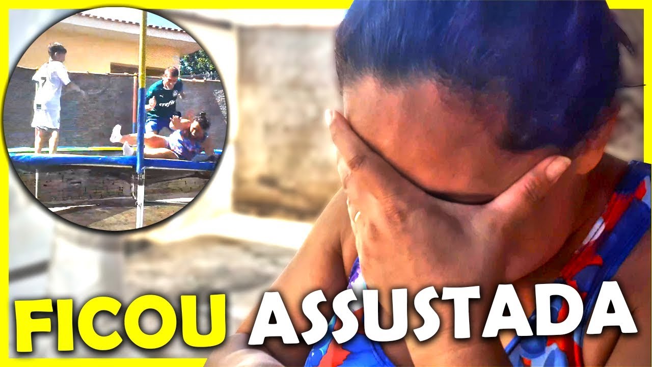 TROLLEI MINHA MÃE NA CAMA ELÁSTICA *DEU RUIM*