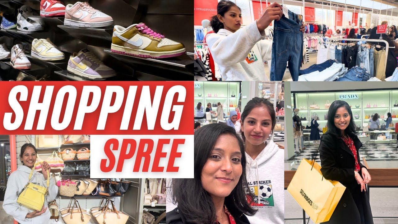 Cousin ಜೊತೆ shopping | Oxford Street | Summer SALE | Divya Gowda Vlogs
