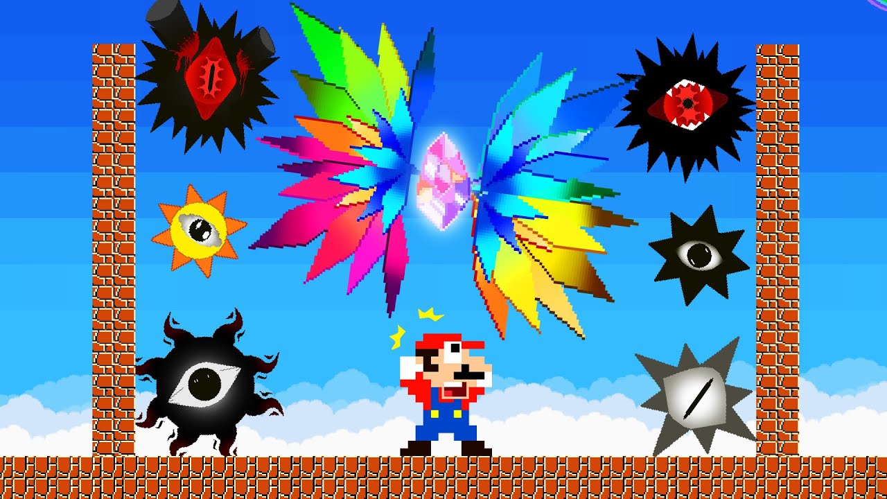 Mario vs Suika | Mr.Sun PHASE 100 with SECRET Diamonds! (Sprunki Compliation)