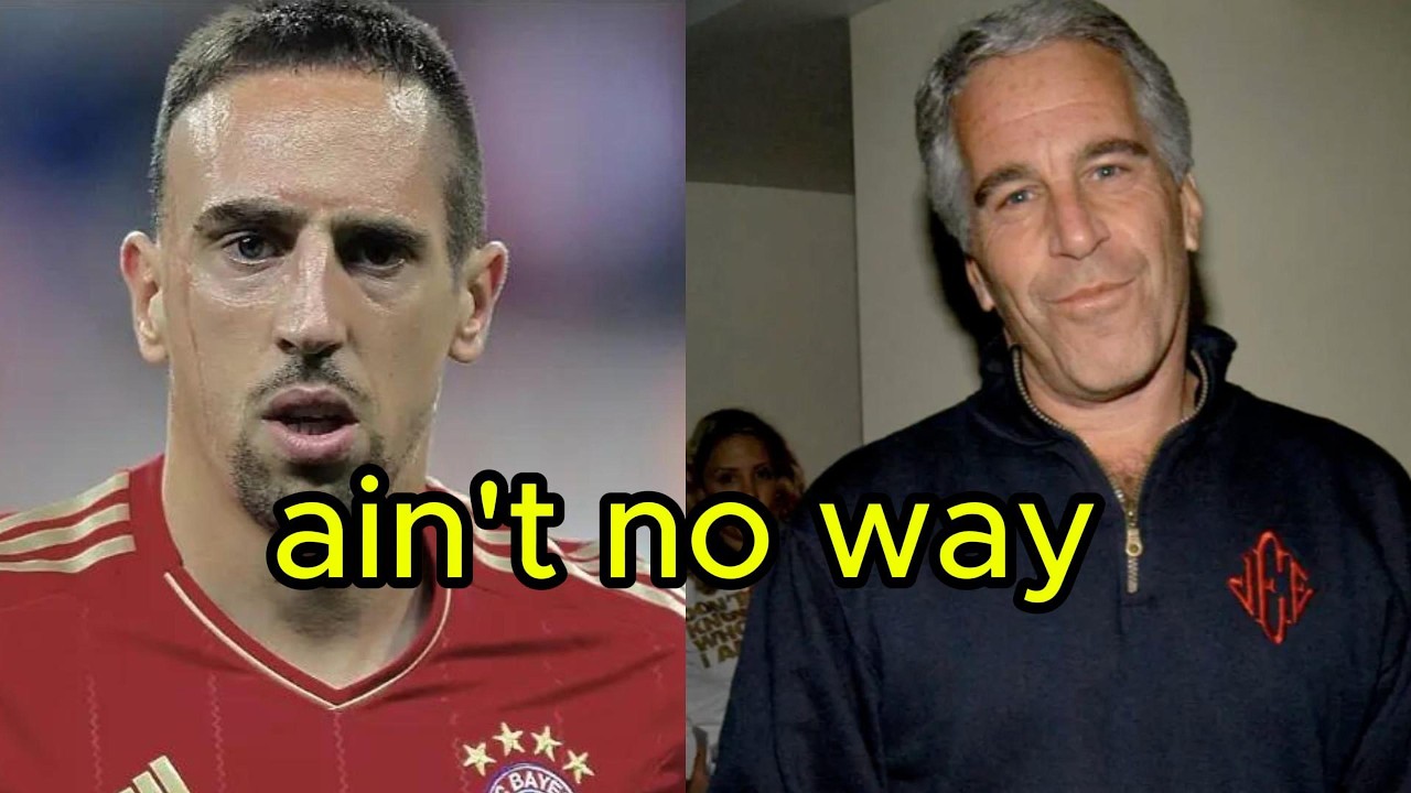 Franck Ribery in the Epstein filles🥀😭