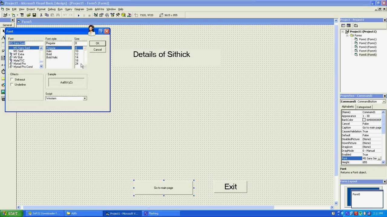 Visual Basic 6.0-Username password program(full details)-Tamil tutorial