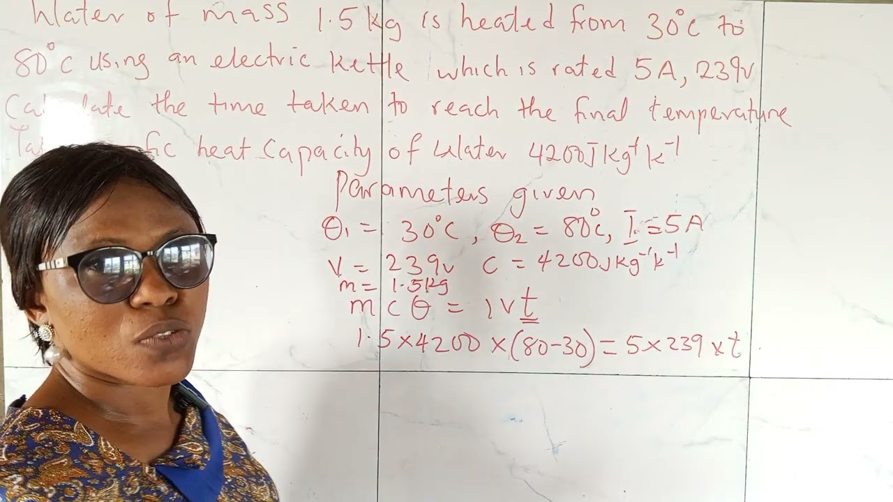 Calculation on Heat  Energy 