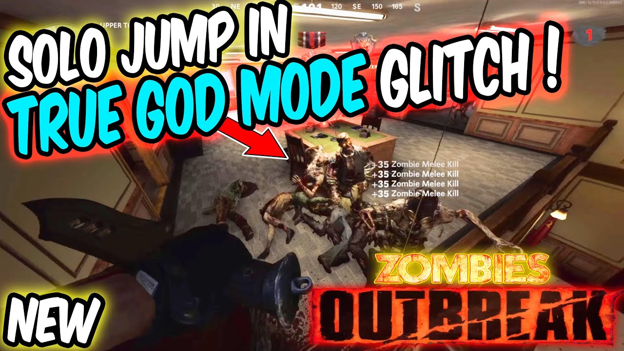 Zombies OUTBREAK Glitches: Solo TRUE GOD MODE Jump In Glitch & How to play OUTBREAK NOW + 4 Pile Ups