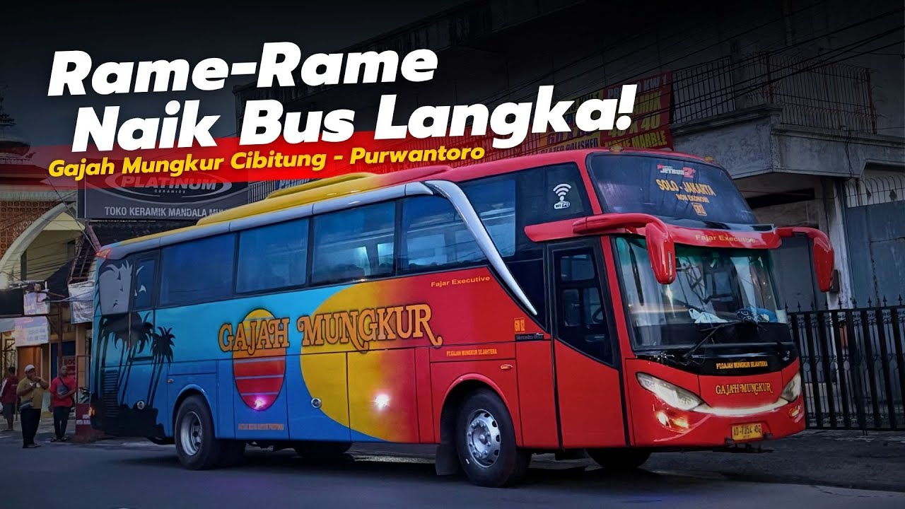 Sulit Sekali Kalo Naik Bus Ini.. Jadi Kami Sewa Ramai-Ramai!