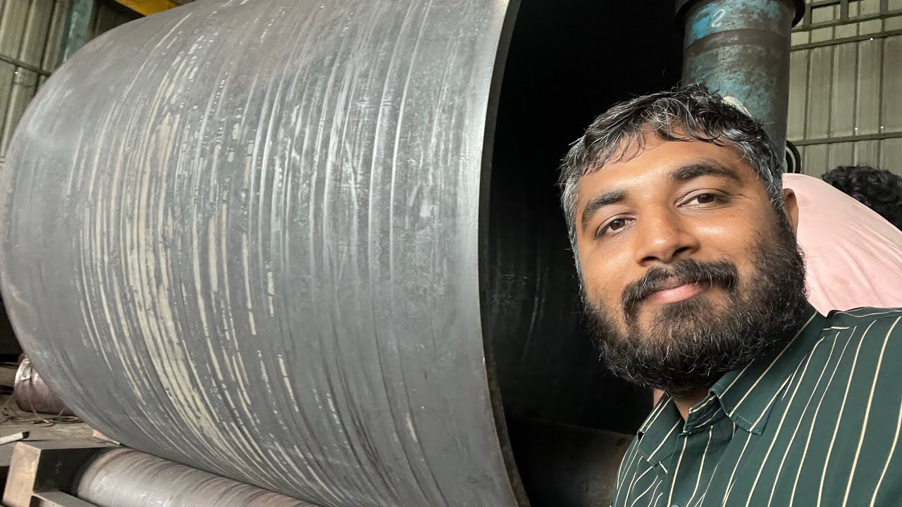 Plate bending machine live 46mm plate bending work. Plate bending job work, Plate rolling 8866495933
