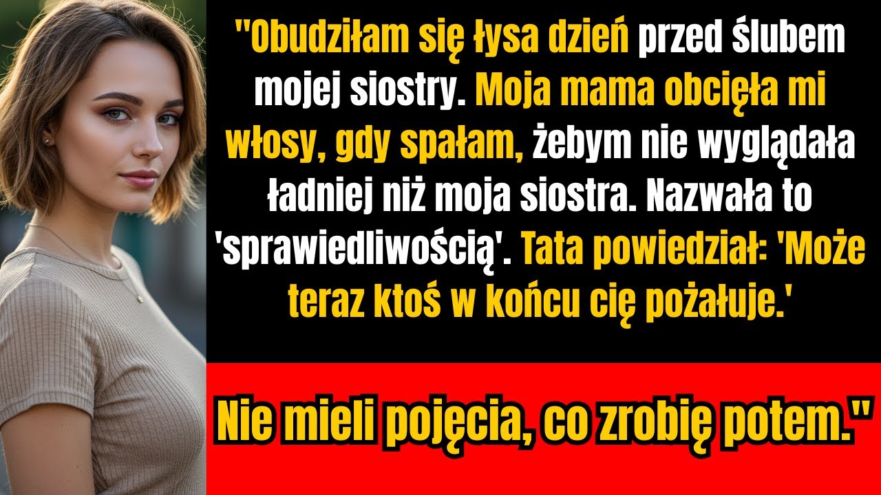 Rodzina obcięła mi włosy, gdy spałam, bym była mniej ładna na ślubie siostry — więc ja…