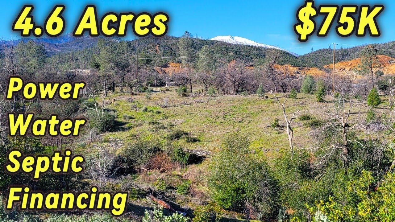 Land For Sale In California With Water, Land Loanable, Improved Acreage