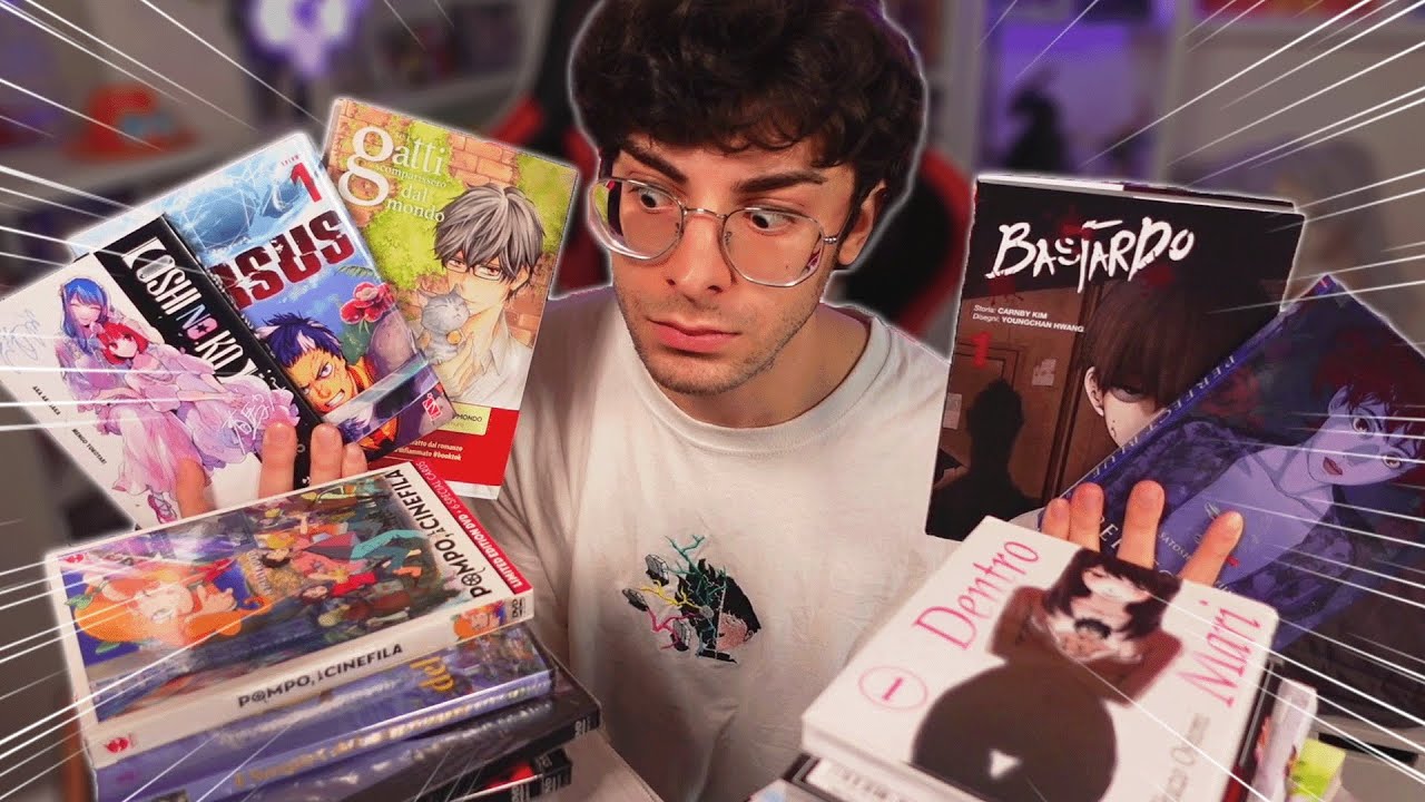 ho COMPRATO TUTTI i MANGA e ANIME che VOLEVO! UNBOXING GIGANTE con MONDADORI