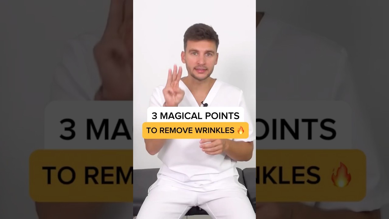 Eliminate wrinkles in 30 seconds 🔥 #antiaging #skincare #wrinkles #wrinklereduction