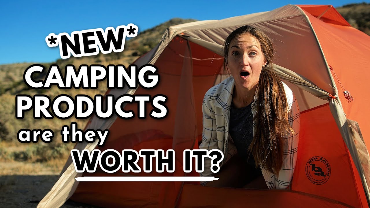5 *BEST-SELLING* Camping Products I'm trying for the first time... are they worth it?