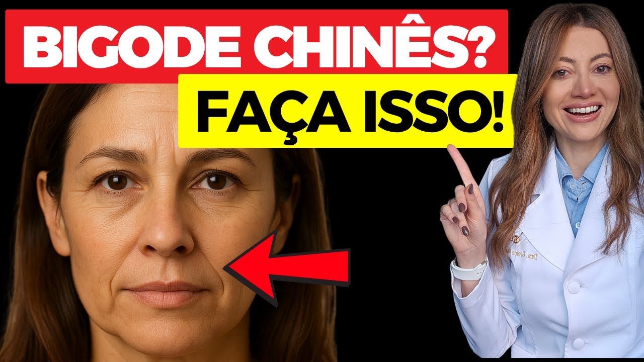 COMO ACABAR COM O BIGODE CHINÊS EM CASA: Massagem + Creme que FUNCIONA!