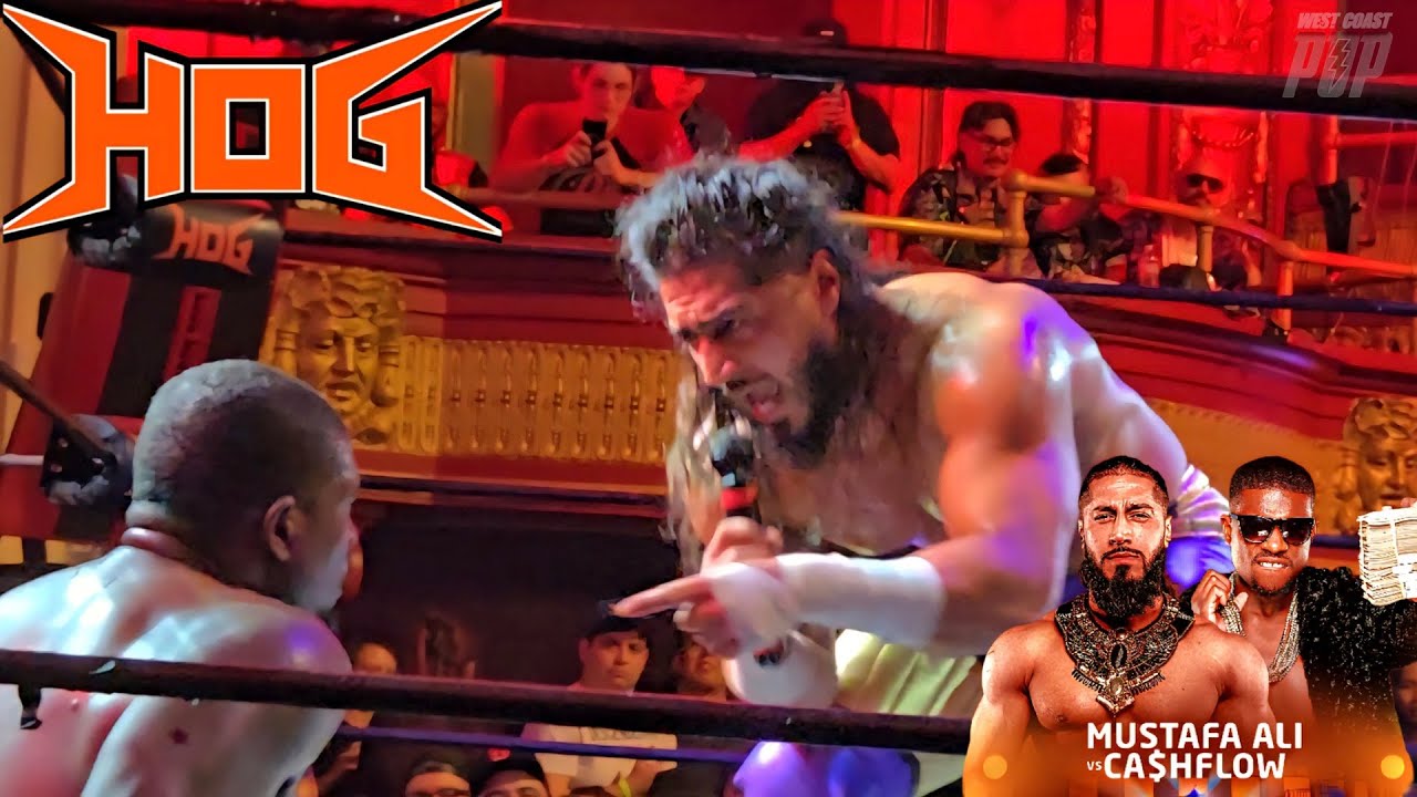 Mustafa Ali vs Cashflow Ken Broadway FULL MATCH - HOG Wrestling Los Angeles