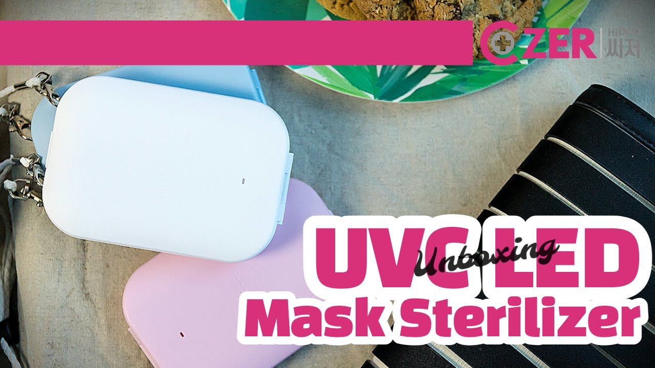 [Eng Sub] CZER UNBOXLING Hippo UVC LED Sterilizer [MASK] | UV-M10 |