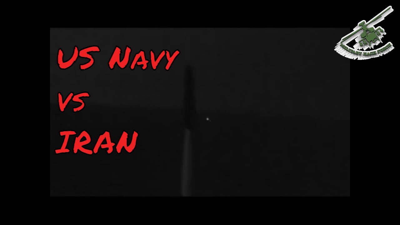 US Navy Sends warning Shot to Iranian IRGC Ship in Persian Gulf at NIGHT