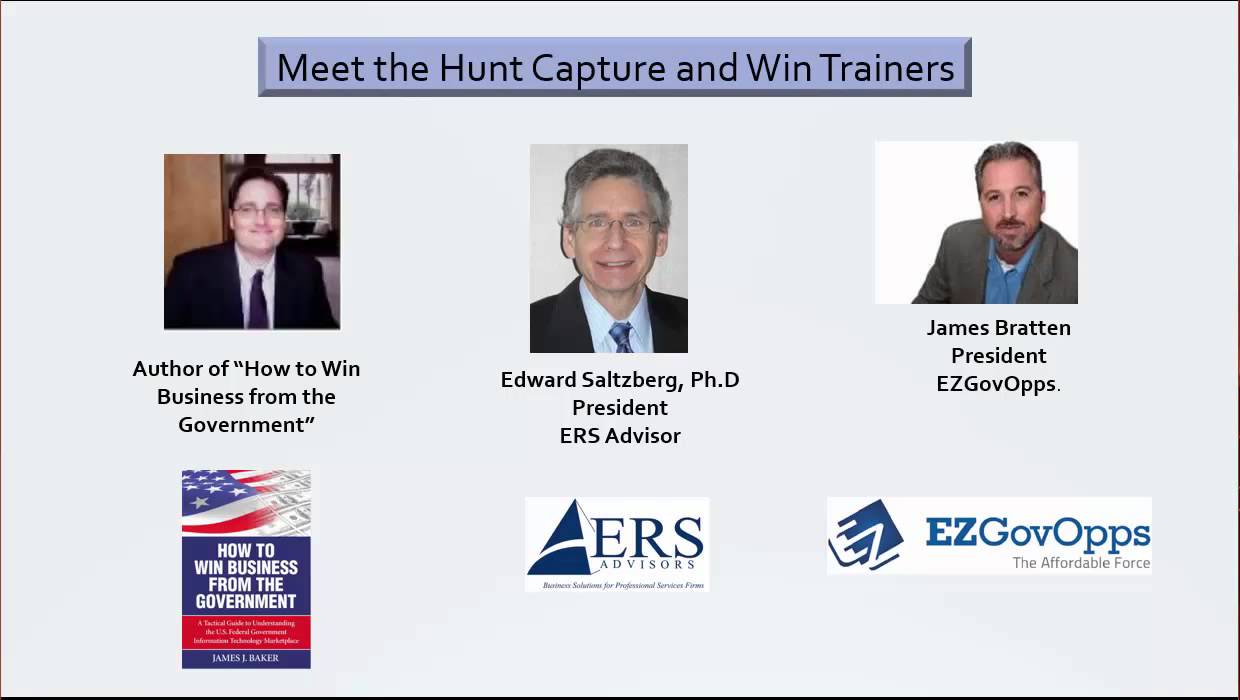 Hunt, Capture and Win in the Federal Market