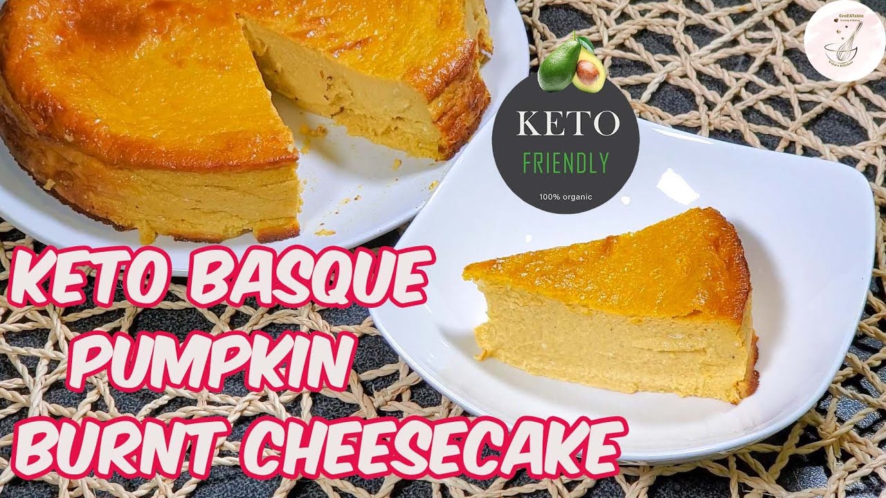 BASQUE BURNT PUMPKIN CHEESECAKE | KETO | JAK ZROBIĆ PRZEPALONY SERNIK ⁉️| CreEATable Pola's Kitchen