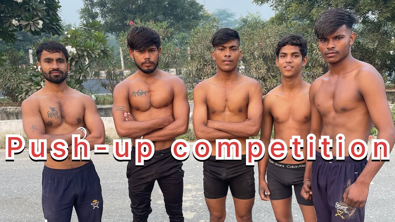 Push-up competition‼️ push-up challenge