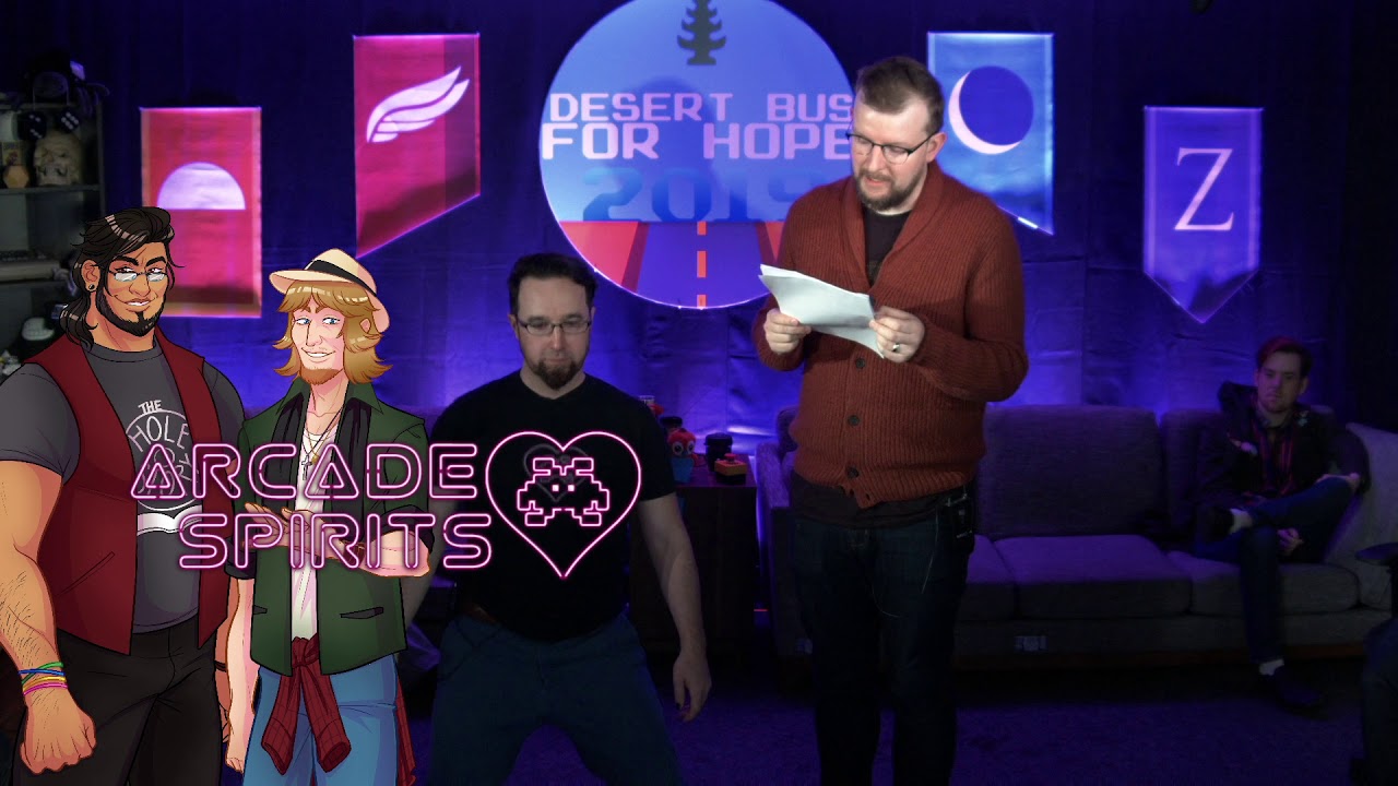 DB2019 - Arcade Spirits Script - Jacob & Graham as their characters