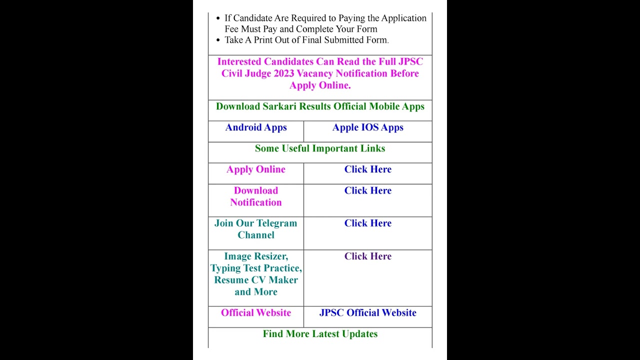 Jharkhand JPSC Civil Judge PCS J Online Form 2023 for 138 Post 
