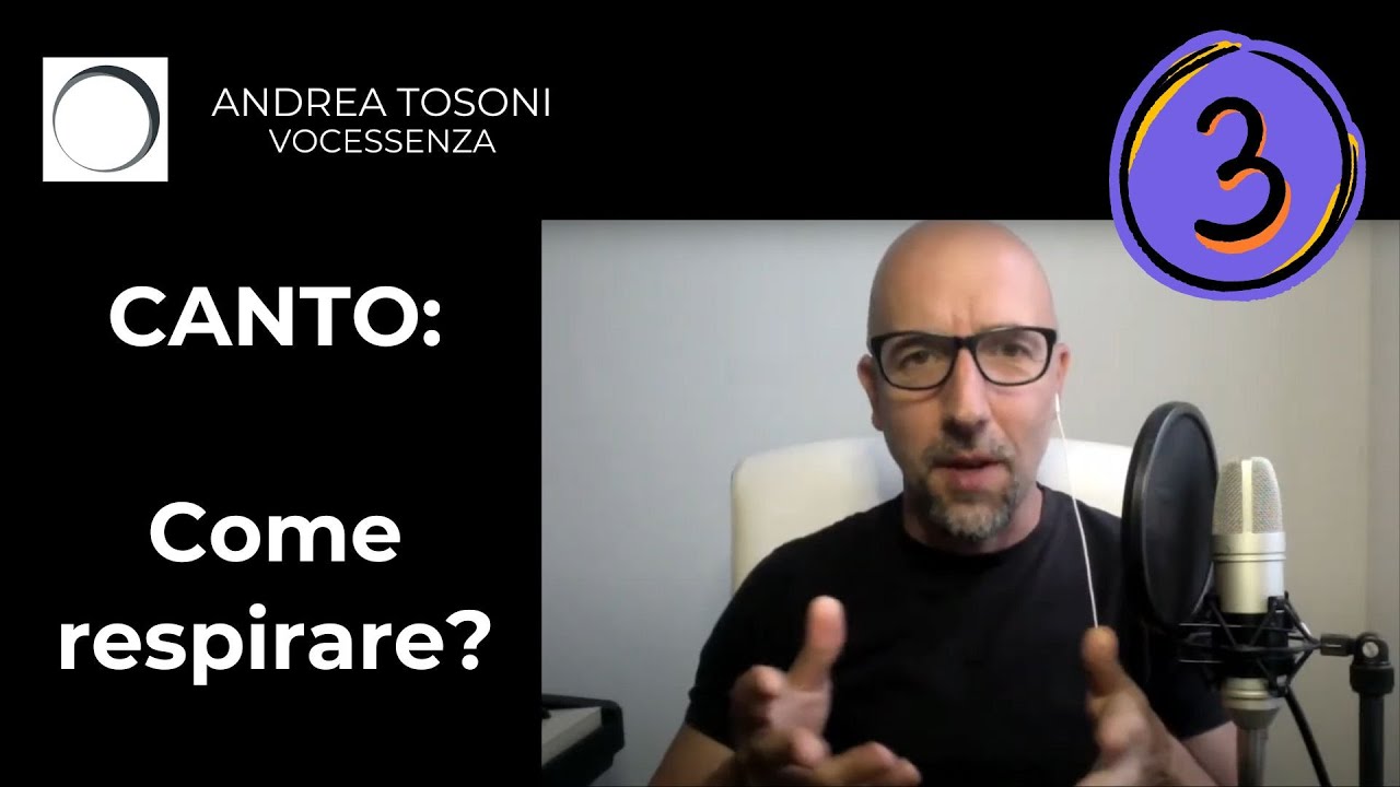 RESPIRO (parte 3 di 3) Come respirare durante il canto - Metodo Vocessenza
