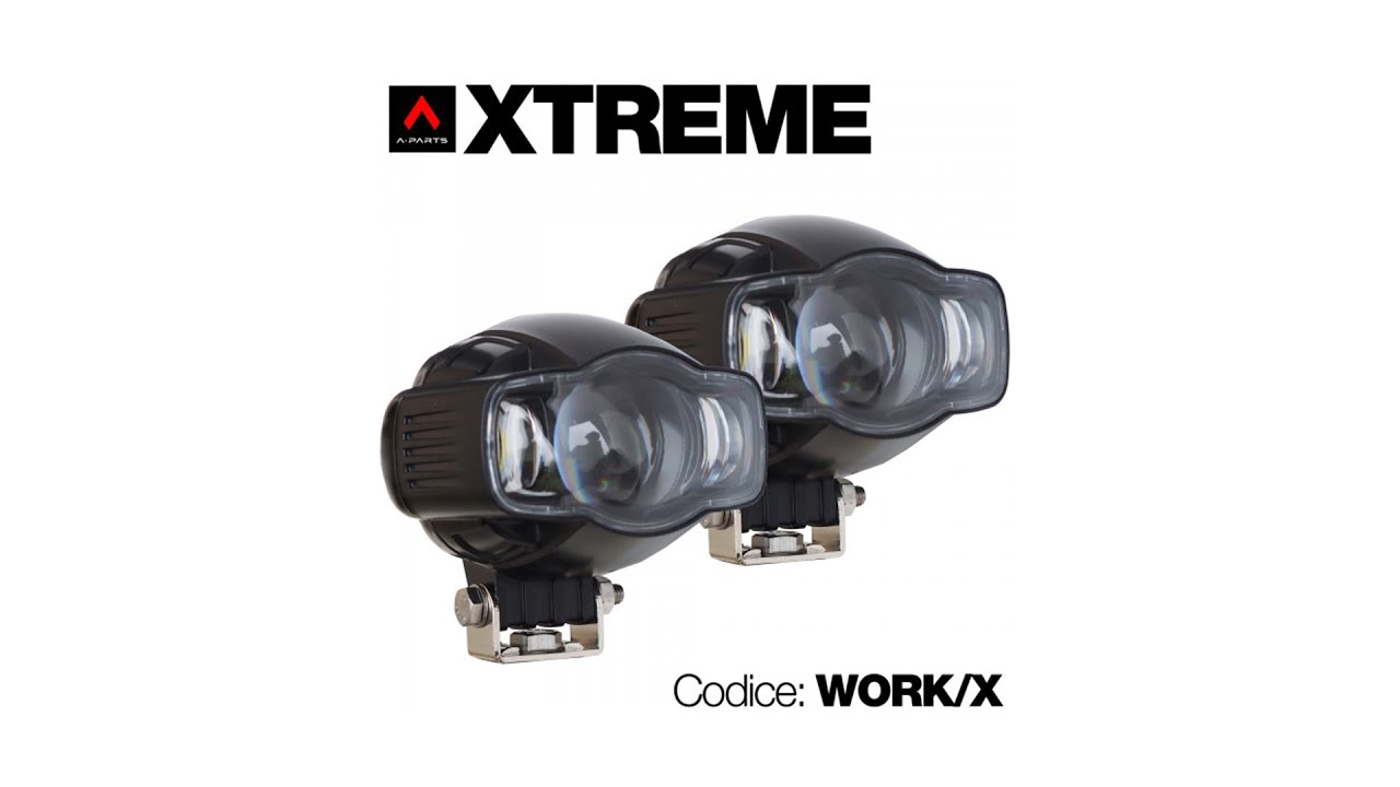 Honda Africa Twin CRF1000L - Anabbaglianti di serie VS Faretti Led Xtreme - Aparts.it