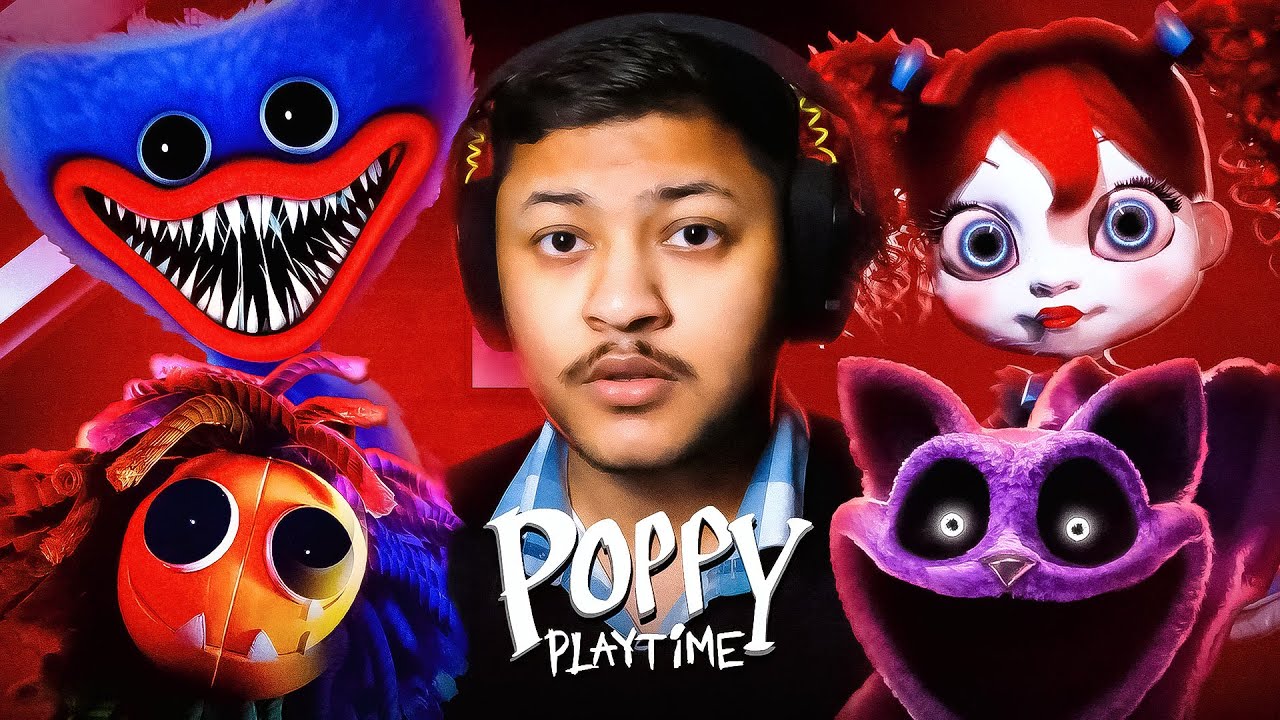 🔴 Completing ALL 4 Chapters in ONE Stream 😱 | Poppy Playtime Marathon