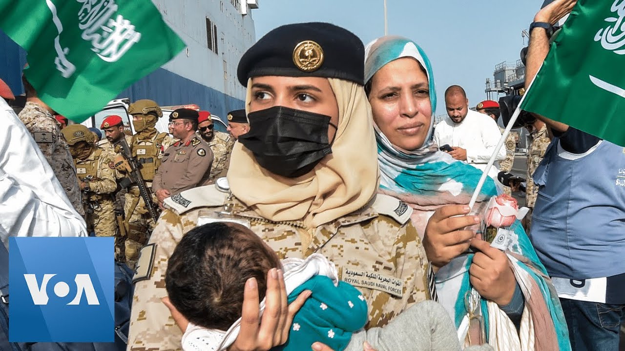 Ship Carrying Nearly 1,500 Sudan Evacuees Reaches Saudi Arabia | VOA News