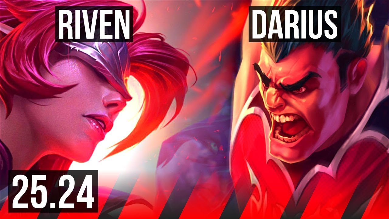 RIVEN vs DARIUS (TOP) | KR Master | 25.24