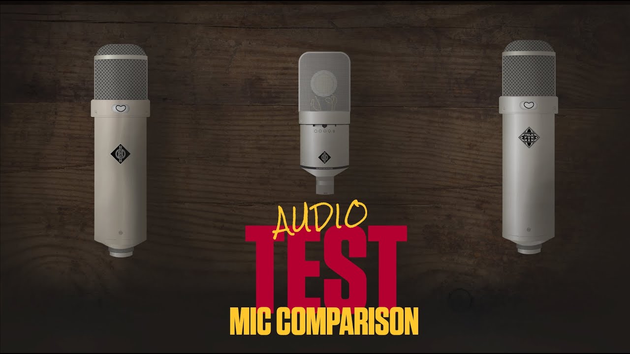 Mic Comparison Audio Test  | Telefunken U47 | Neumann U47 | Neumann M149